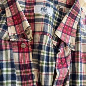 J Press button down Oxford shirt